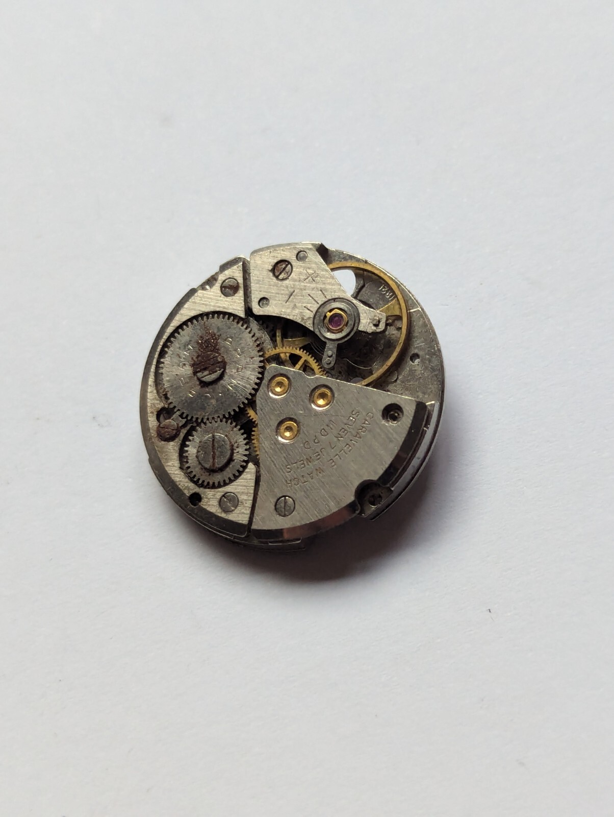 Vintage Caravelle 11DPD/1821 Mechanical Watch Movement (Untested)