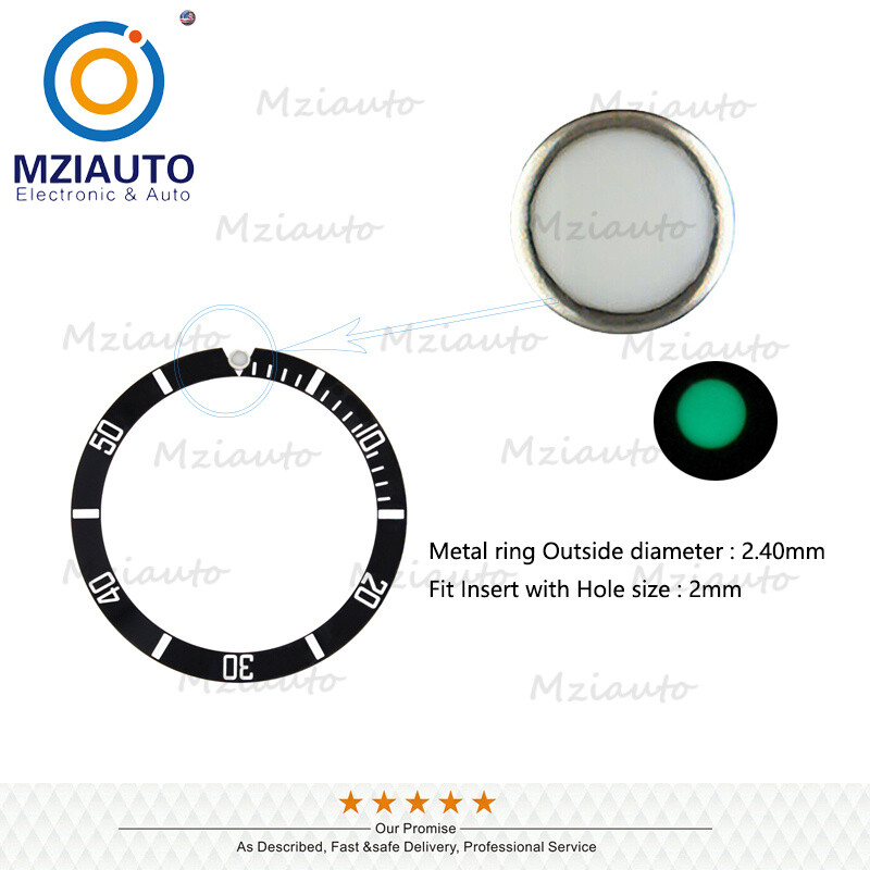 Pearl Dot Green Lume For Bezel Insert Rolex Submariner 16610 16613 16800 16808