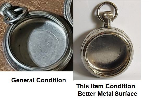 53 MM 22s Stem-Wind OpenFace Pocket Watch Case