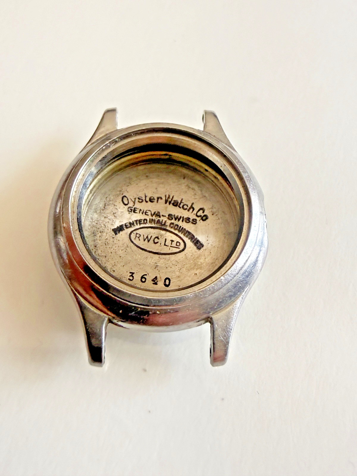 Vintage ROLEX Case Oyster LADY DUDLEY Ref 3640 ALL ORIGINAL CONDITION 1942