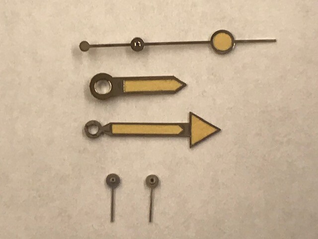 Wittnauer Professional Chronograph 7004A/14A Hand Set / Valjoux 7733