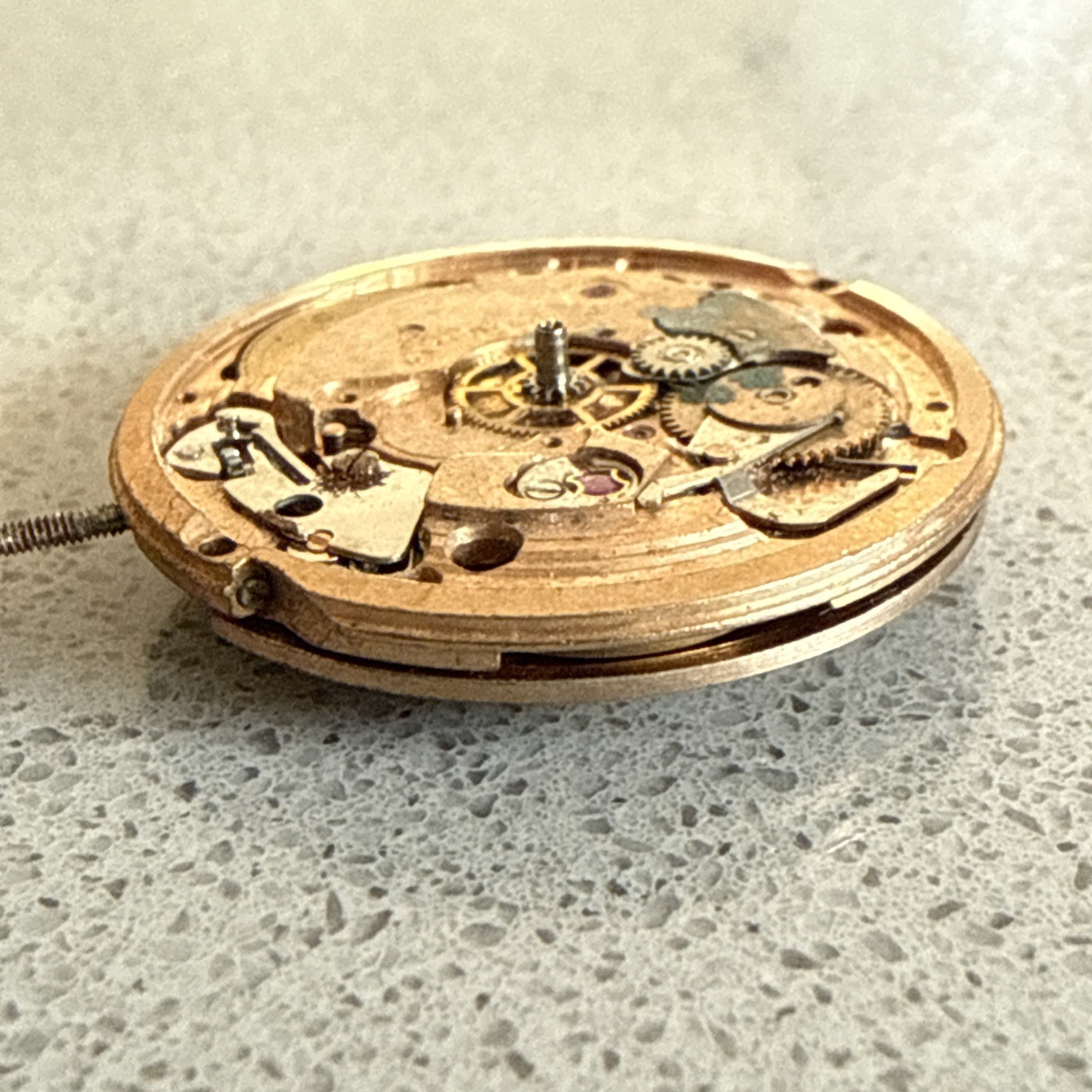 Vintage Swiss 25 Jewel Automatic Watch Movement 26mm Spares Repair