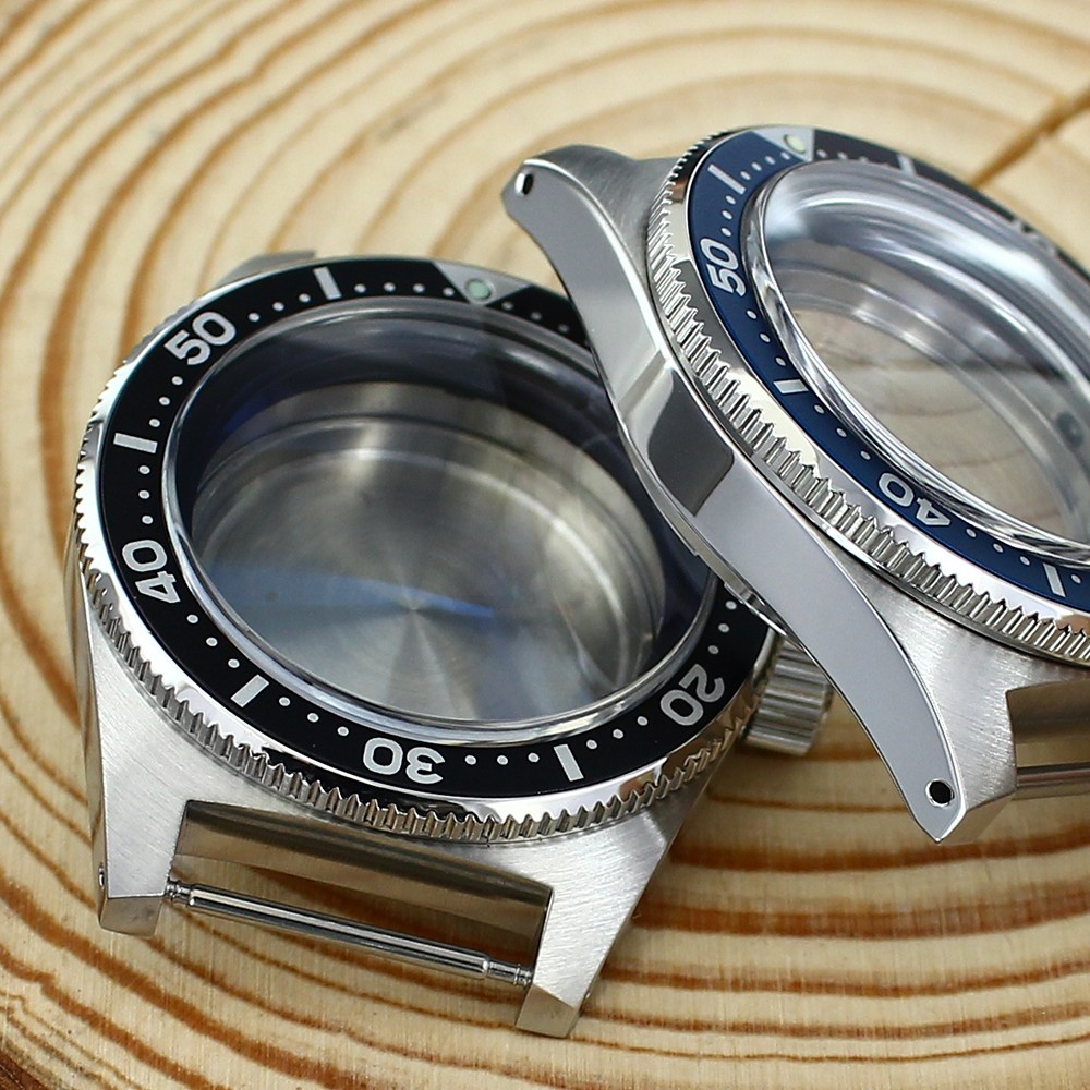 40mm 62MAS Mod Stainless Watch Case Sapphire For Seiko NH34 NH35 NH36 NH38