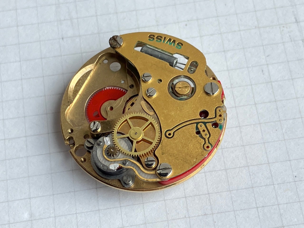 Bulova Accutron Quartz Watch Movement Parts cal 2423.10 2423.11 (ref 1990)