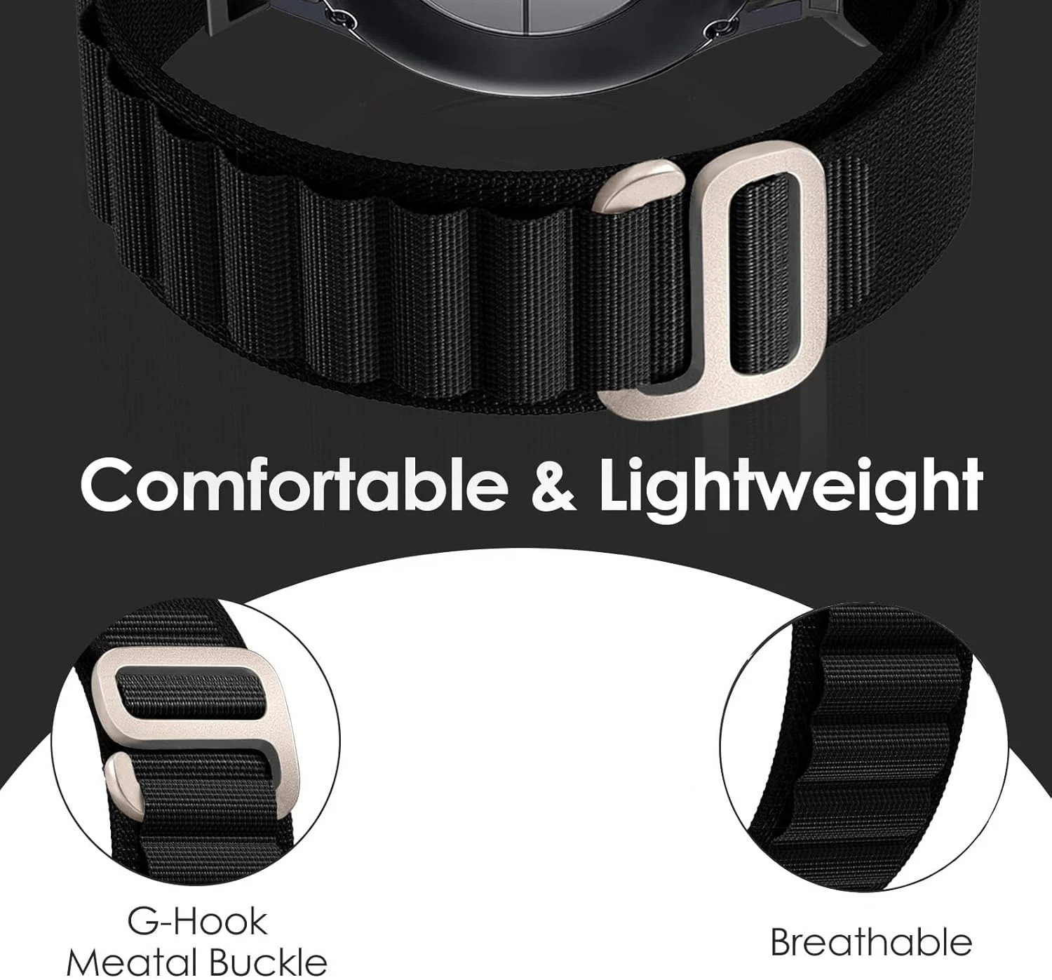 Watch Ultra 3 2 1 Band 49 46 45 44mm, 6 Pack, Soft Sport Loop Bands Replacement