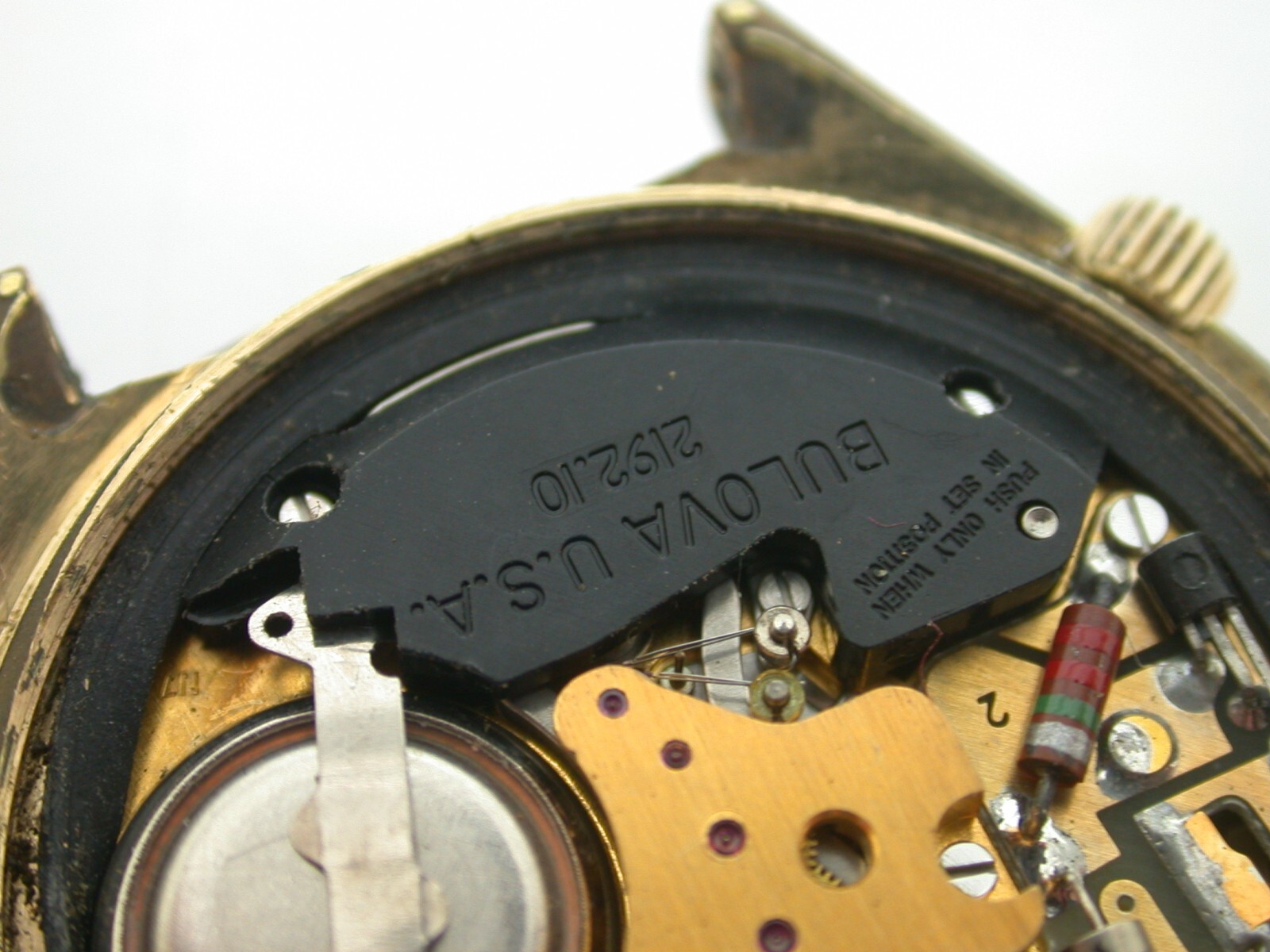 BULOVA ACCUTRON MOVEMENT, CAL 2192.10 FOR PARTS/REPAIR – 20MR14
