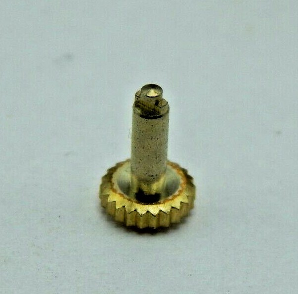 Vintage NEW OLD STOCK original Mido Crown Gold Jaune 4031 4.2mm two piece stem