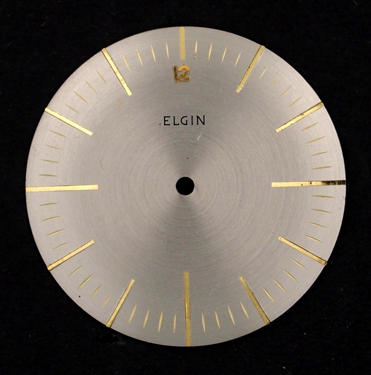 Vintage Elgin Watch Dial 29.3mm for Parts #F283