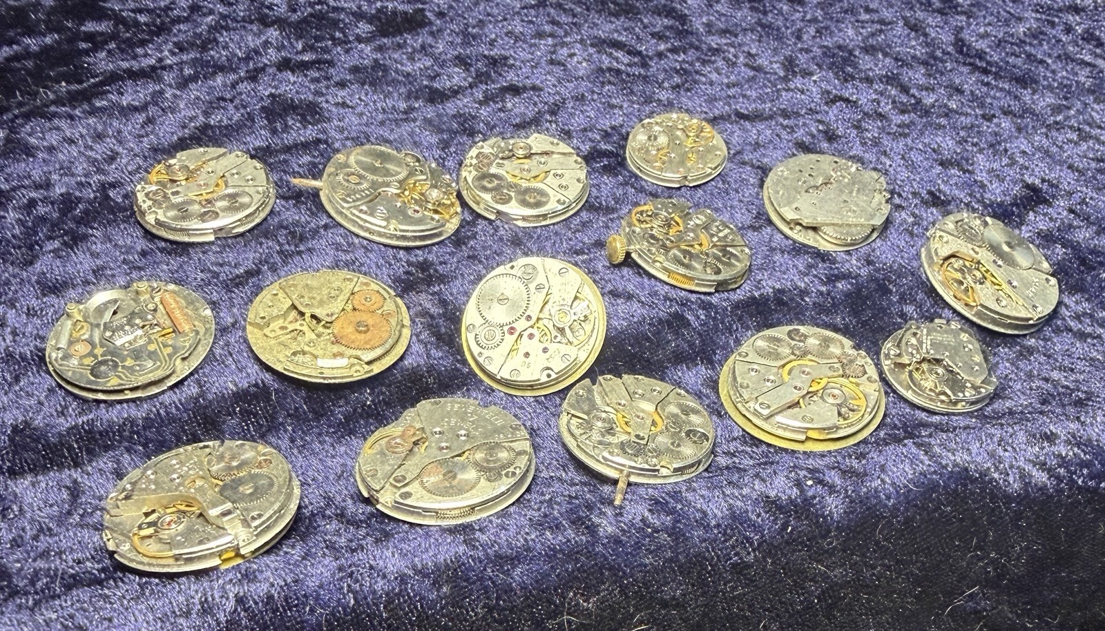 VTG Org European Watch Bodies 15pcs Steampunk Art Craft #W002