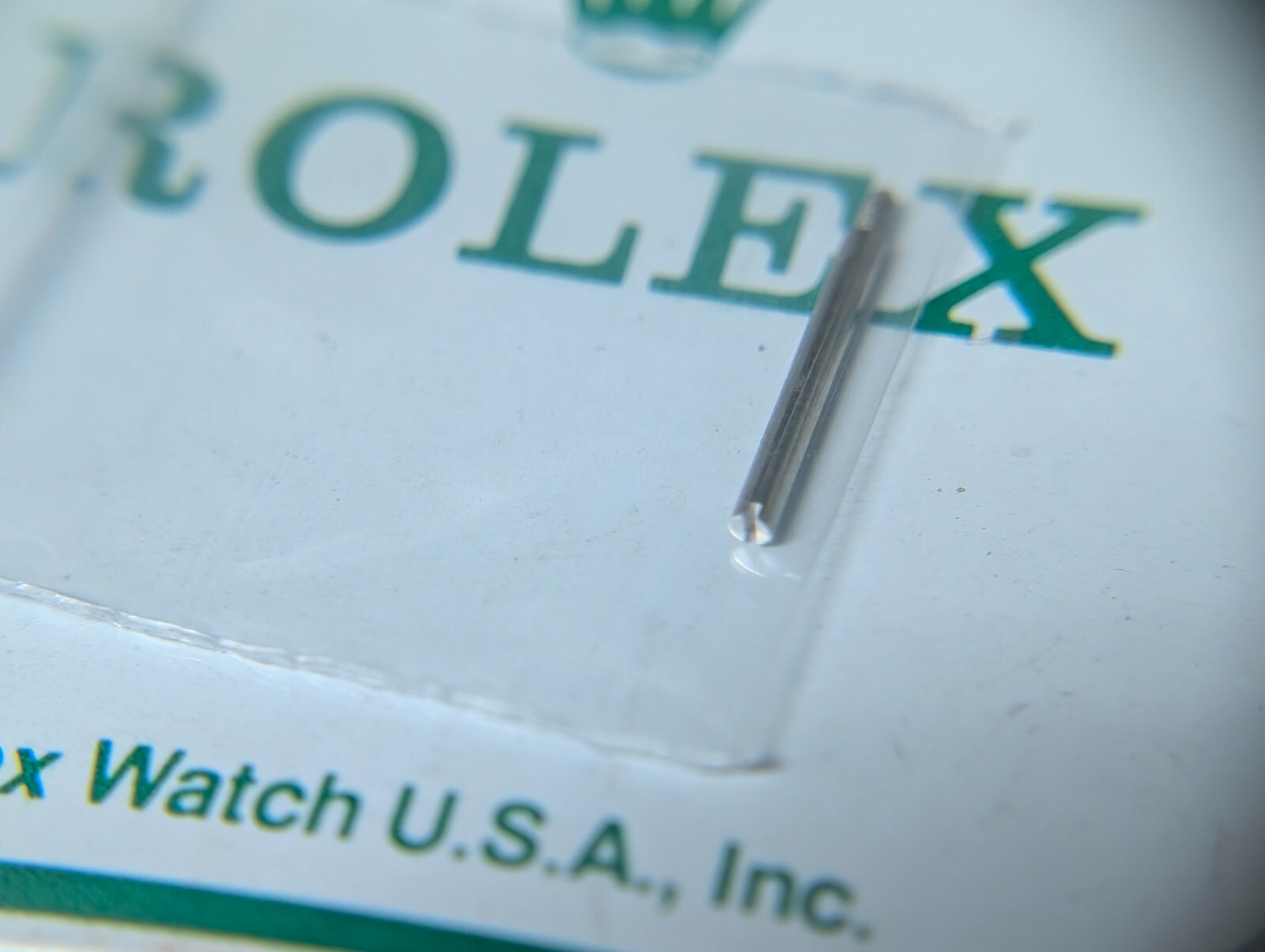 Rolex Screw Pin – Screw Bar -14.4mm L, 1.45mm THICK, Thread Size 0.90mm thick. F