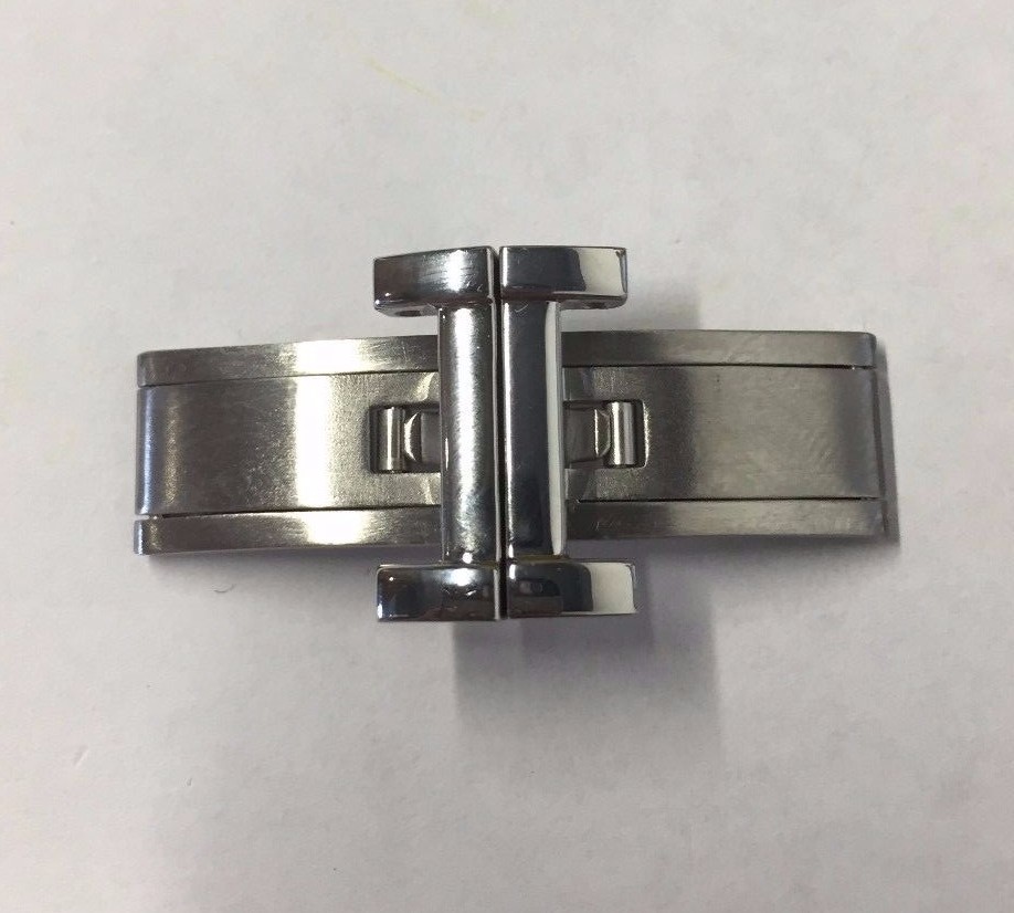 BULOVA 96R19 PARTS BUCKLE LADIES WATCH STAINLESS STEEL 16.00 MM BUCKLE