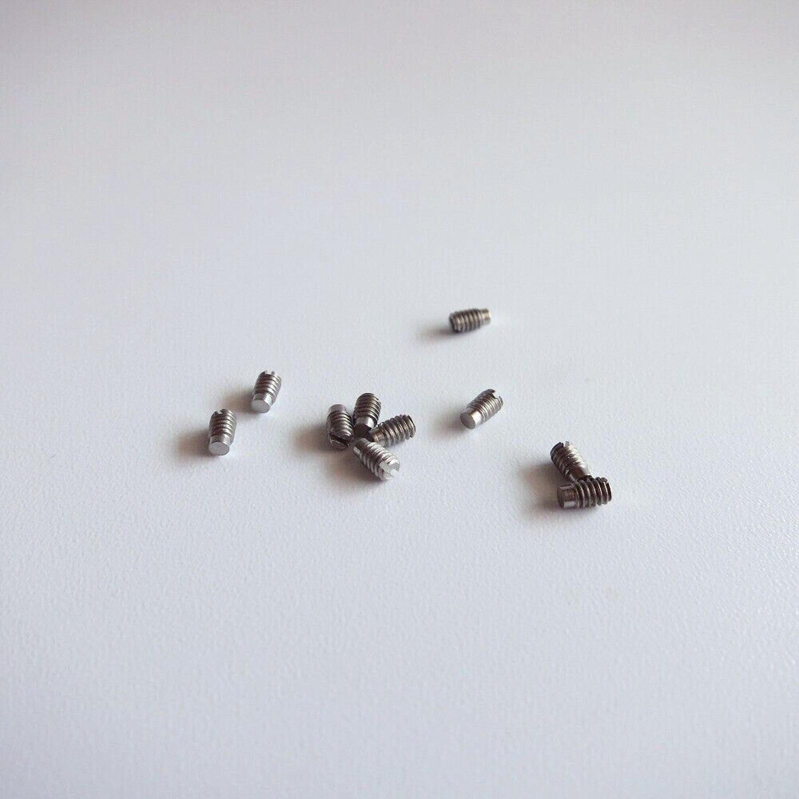 120pcs 12 Sizes Stainless Steel Watch Fixing Screws Pins Repair Accessories A