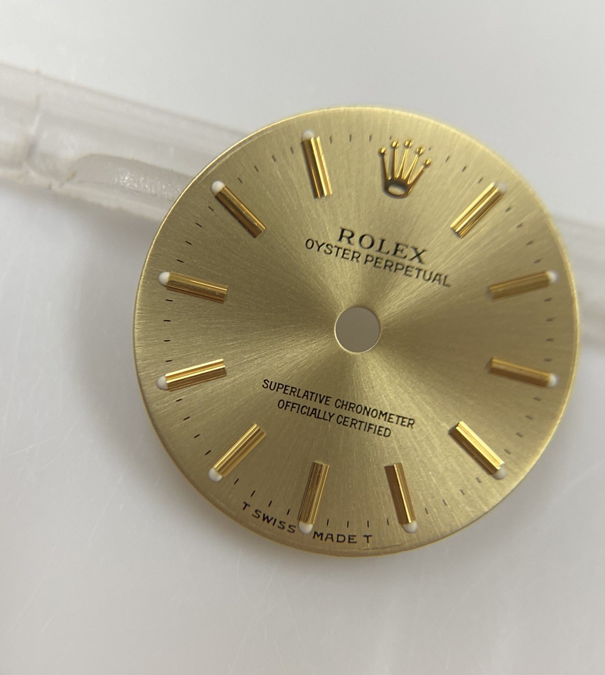 Genuine Rolex 24mm Oyster Perpetual Cal. 2130/2230 Gold Dial