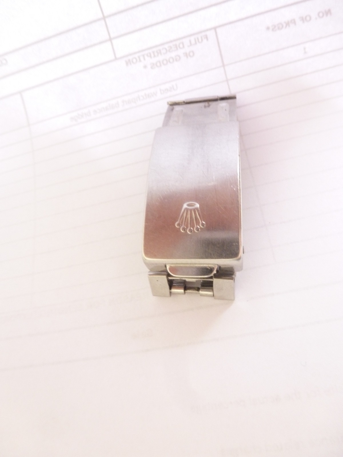 ORIGINAL ROLEX 62523-H18 Mens Buckle Code “I11” from 1986 in good condition!