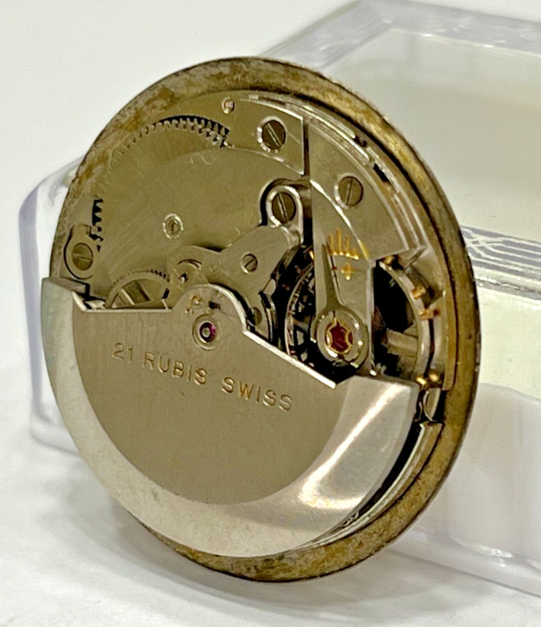 Automatic Movement Felsa 4002 & Dial Ausal Swiss Made Selling For Parts