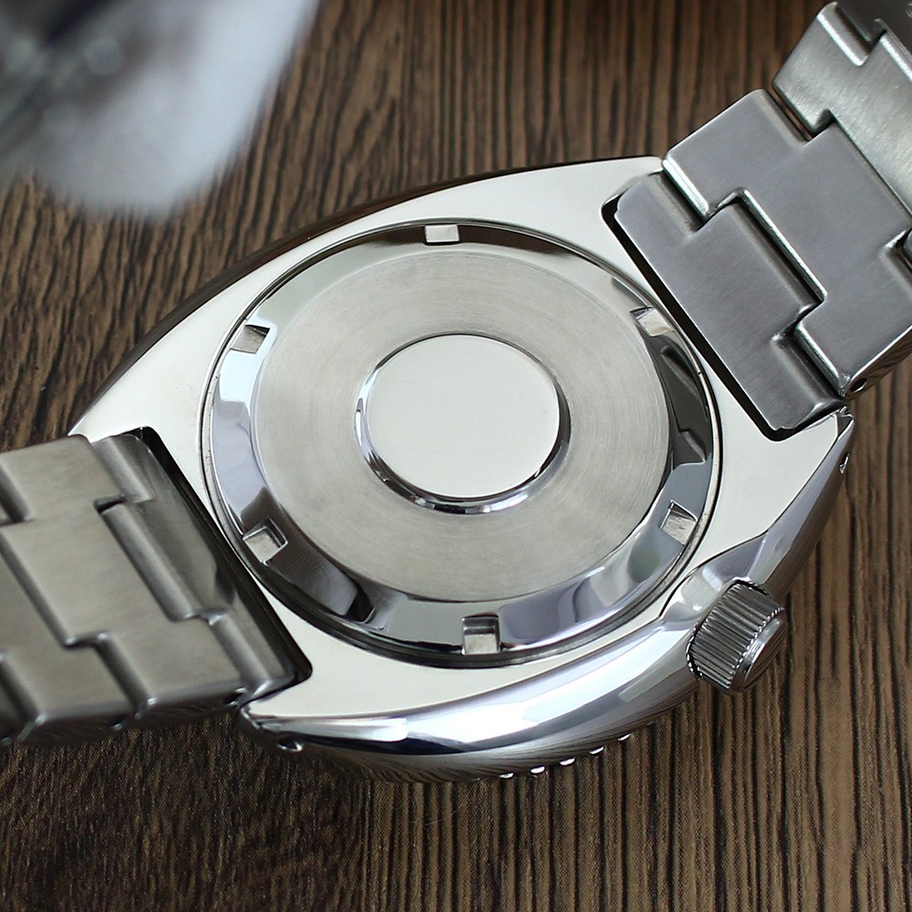 Modify Seiko Turtle Mod 45mm Watch Case Bracelet Sapphire Steel For NH34 35 NH36