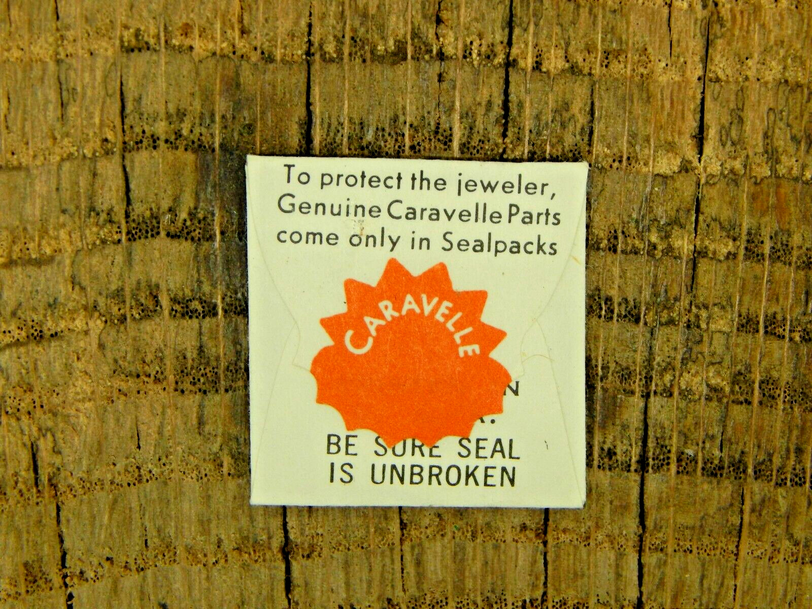 Genuine Caravelle 11UOACB Calendar Driving Wheel 606 Watch Part NEW OLD STOCK