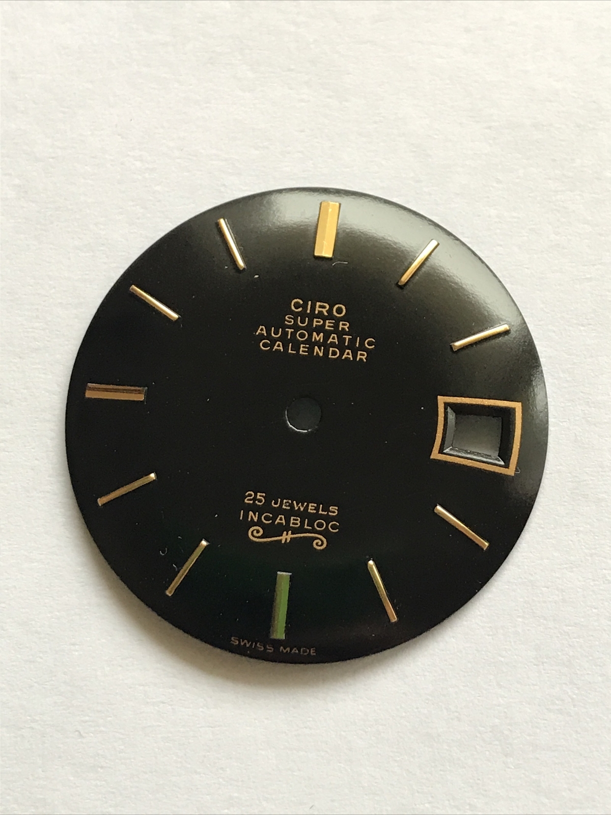 Ciro Dial watch 28.3 mm Swiss made parts Part repair