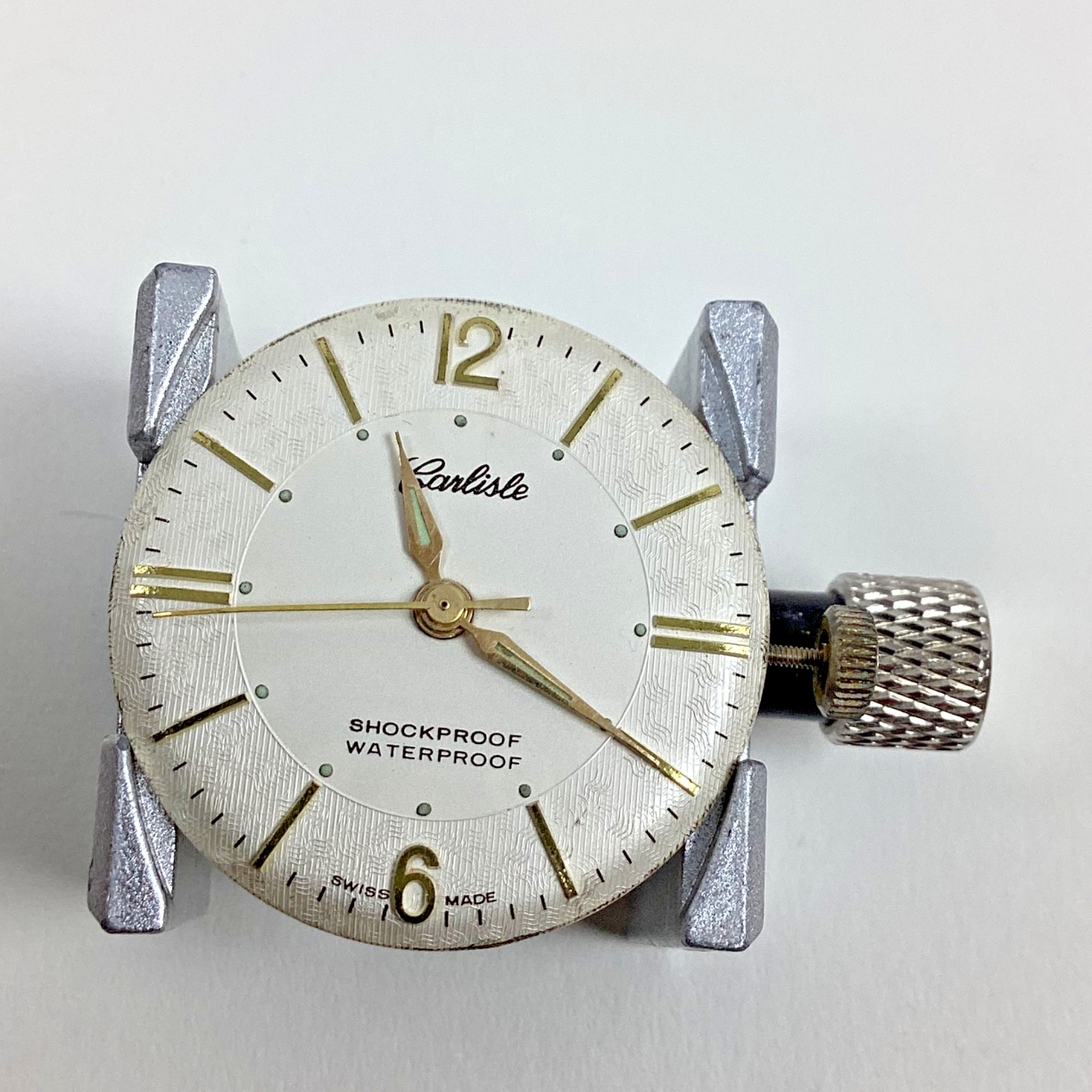 Lot Carlisle Henriline Watch Co Ebosa EB8020 Swiss Runs Spares Part Repair READ
