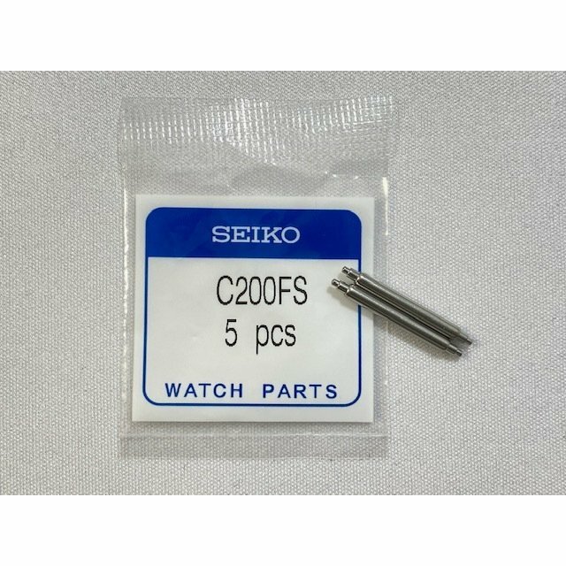 Genuine New Seiko C200FS Spring Bar for 20mm 2pcs Diver Prospex