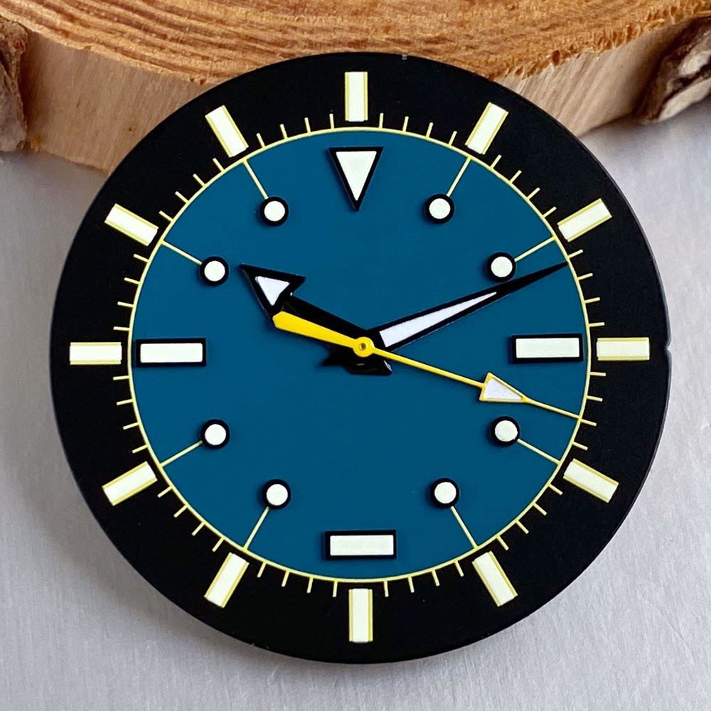 Tandorio Mod NH35 Watch Dial Replacement Parts For NH35/PT5000/Miyota 33.5mm