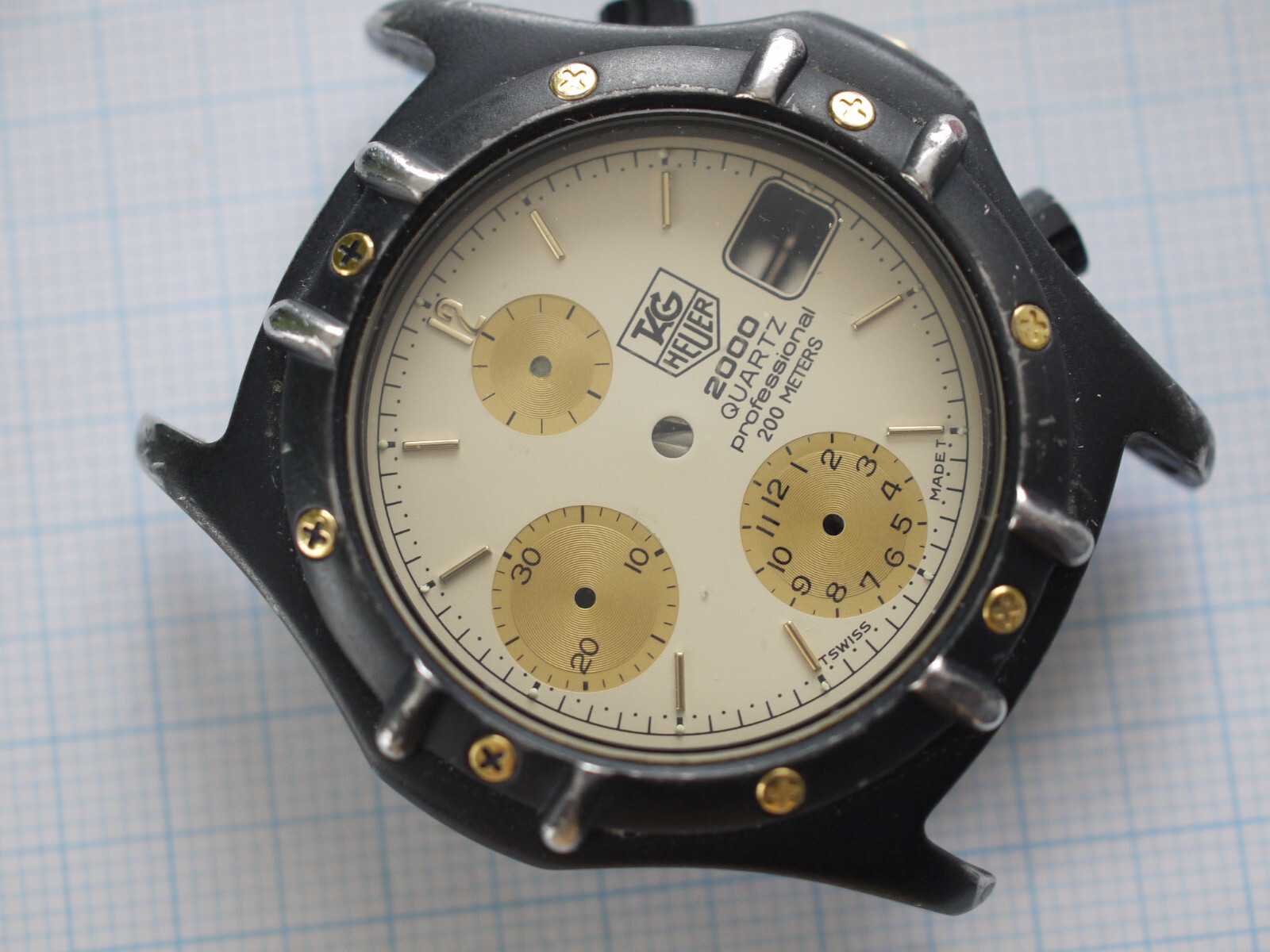 Tag Heuer Professional 2000 Chronograph Diver ref.253.006-1 CASE Ø36mm x 43mm