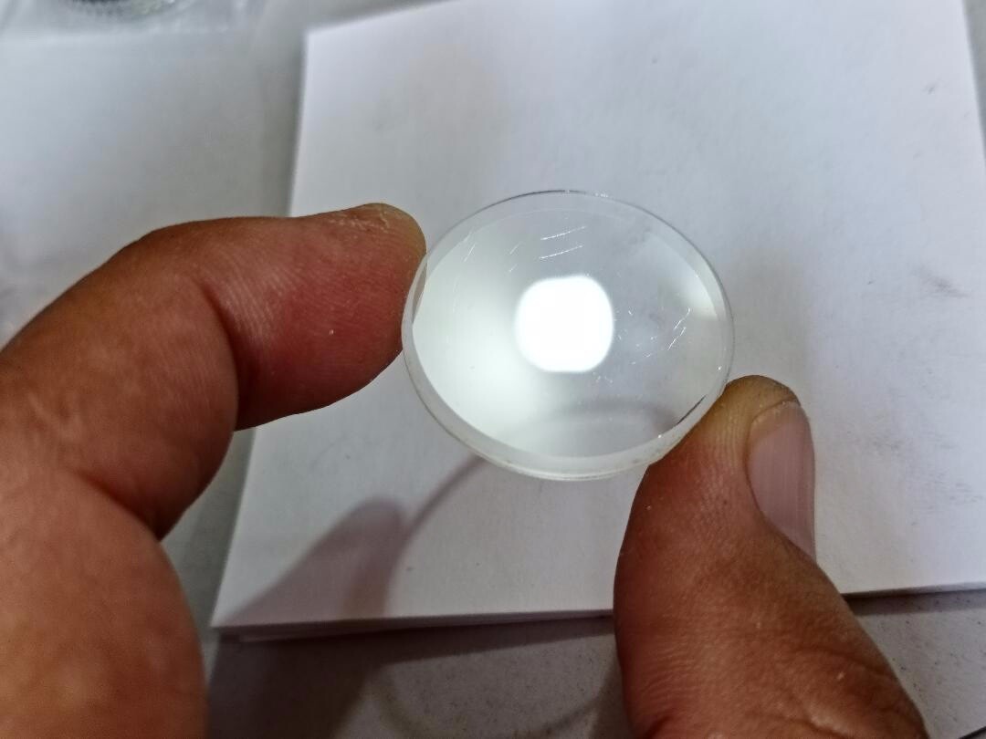 280W24GA GENUINE CRYSTAL HARDLEX GLASS SEIKO 6458-6000 6458-600A 6458-600B