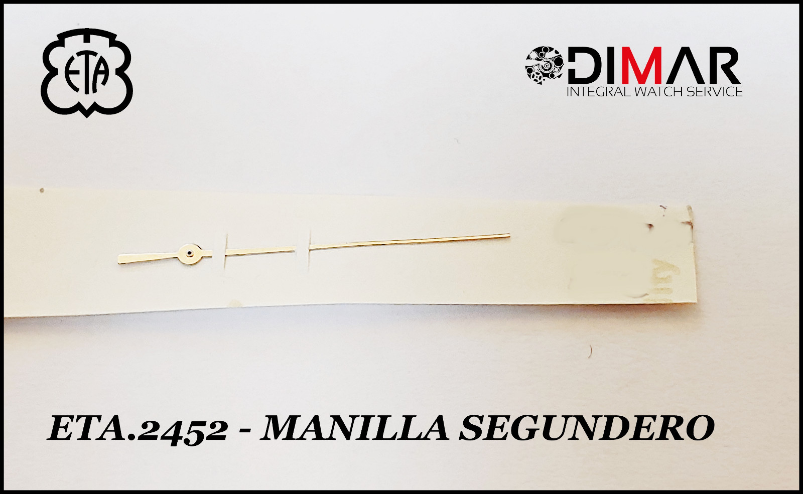 Hands Set/Lancette (Manilla Segundero) ETA.2452