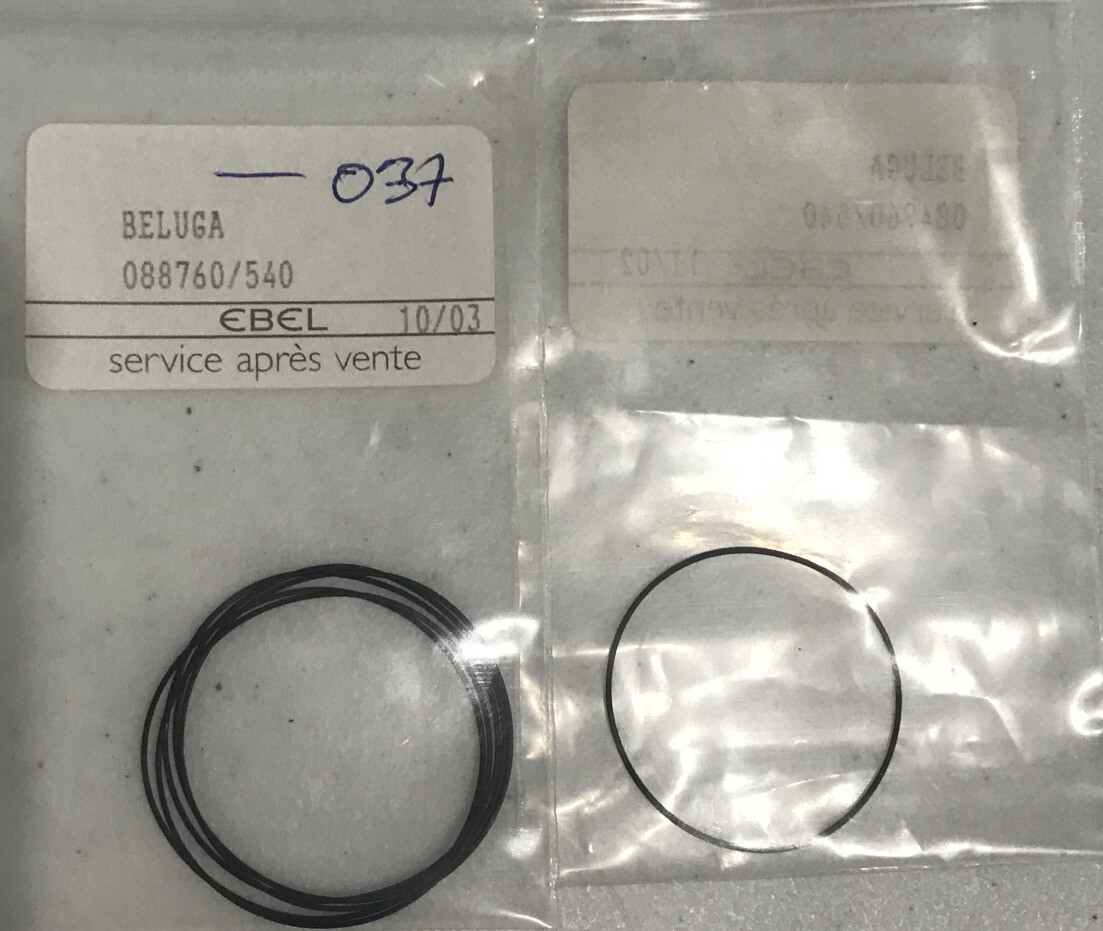 Ebel Bezel Gasket Authentic New For Beluga Mens 088760/540 One Gasket