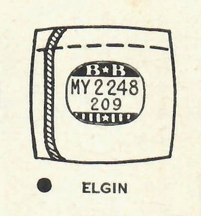 ELGIN : 5511 – Cushion 22.4mm x 20.9mm