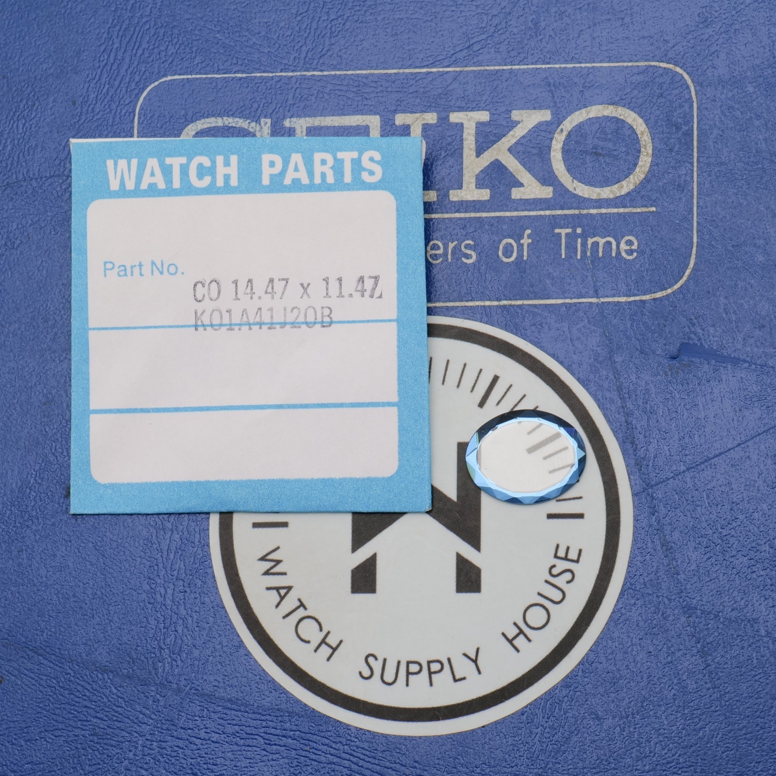 Seiko Original Watch Crystal Part K01A41J20B Watchmakers New Old Stock (SEKG)