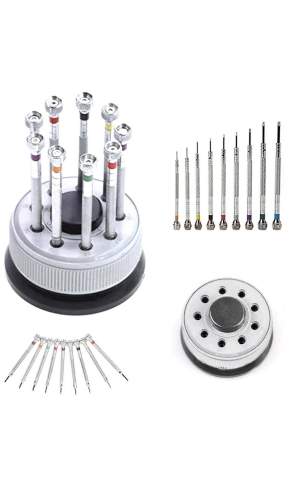 Precision Flat Slotted Blade Screwdriver Set Watchmakers Repair Tools