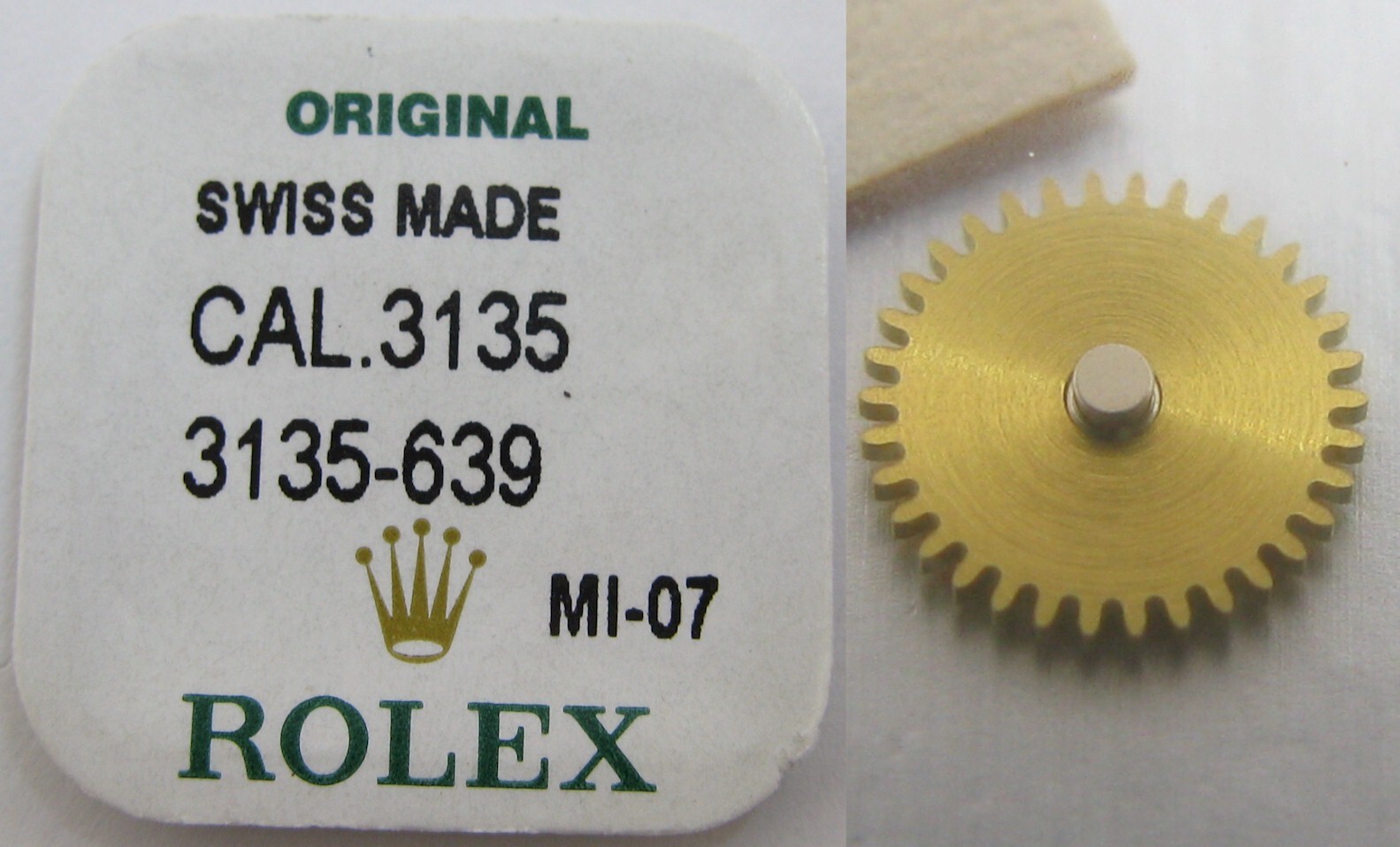 Rolex Watch Movement 3135 intermediate date wheel … 639