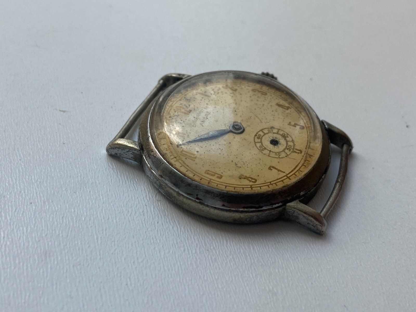 Vinatage watch parts MOVMENT SILVANA 1078 ANCRE CHRONOMETER