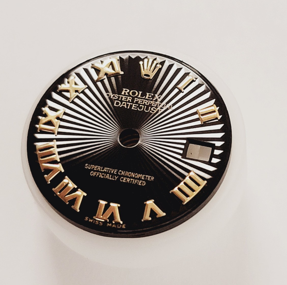 Genuine Rolex Dark Brown Dial Datejust 26mm Roman Sunburst 69173, 169173