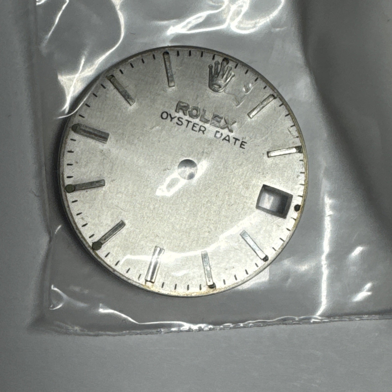 Rolex 6466 OysterDate Precision Dial Original Rad Datewheel Pre 1965