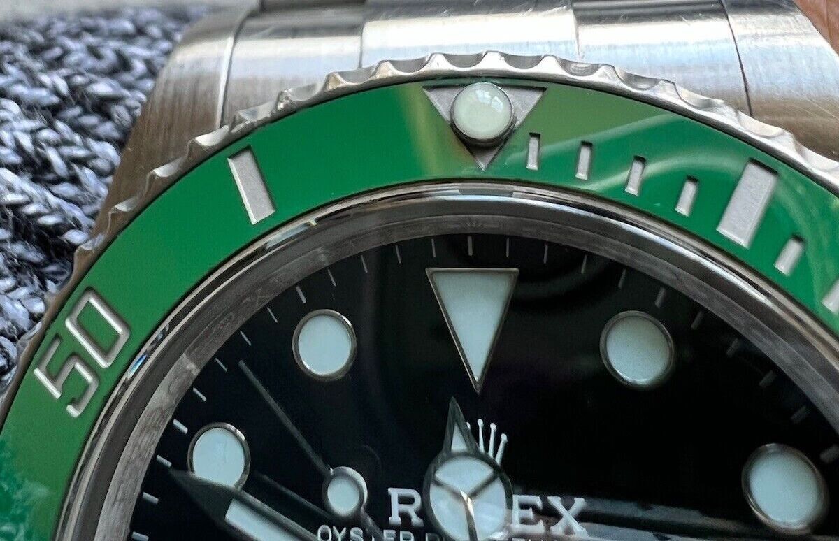 Watch Bezel Insert Pip Dot Lume Seiko Rolex Omega And Others Repair Part BLUE