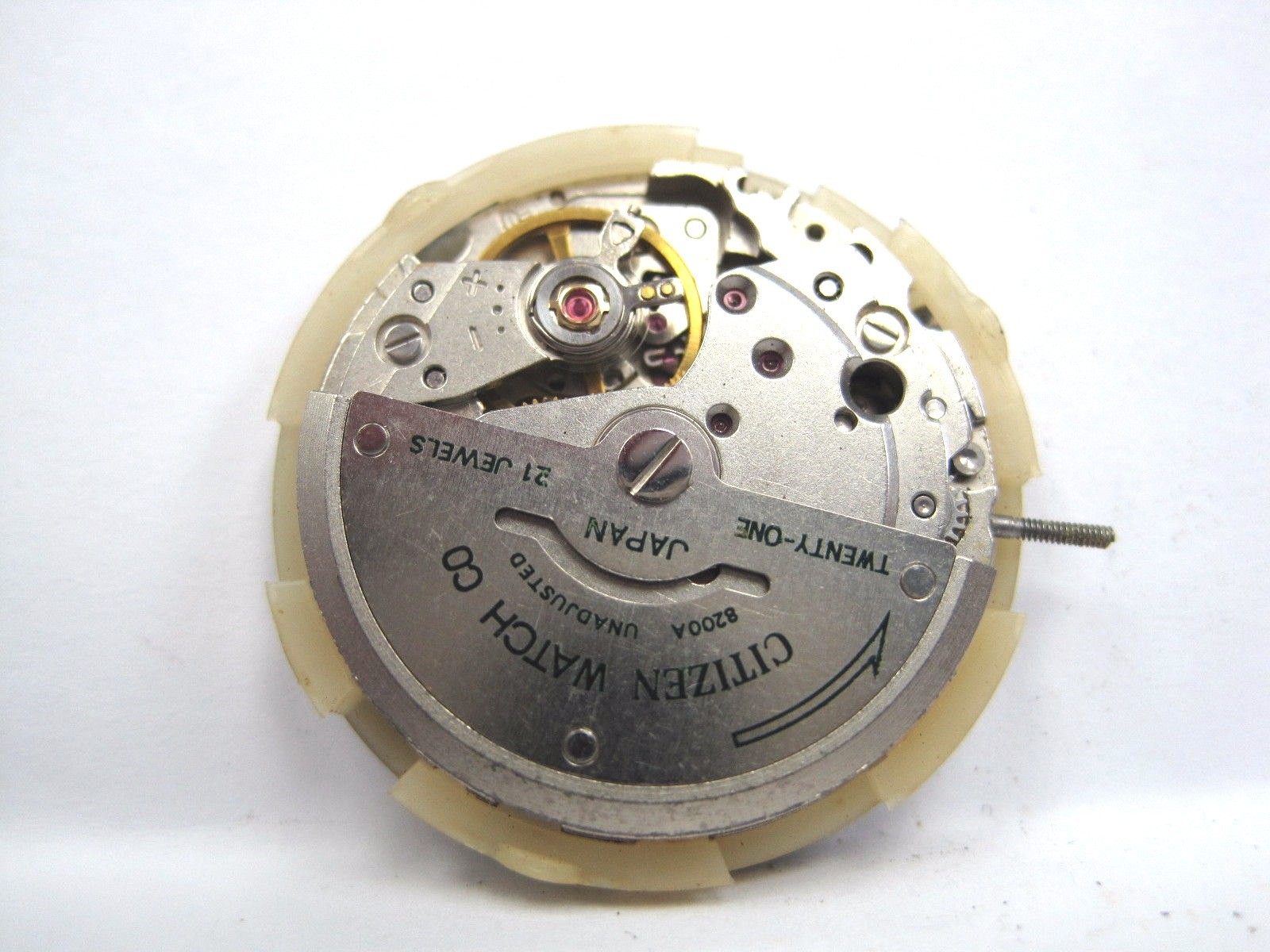 Antique Gents Citizen Auto Day/Date Watch Movement 21 jewels. 26 mm