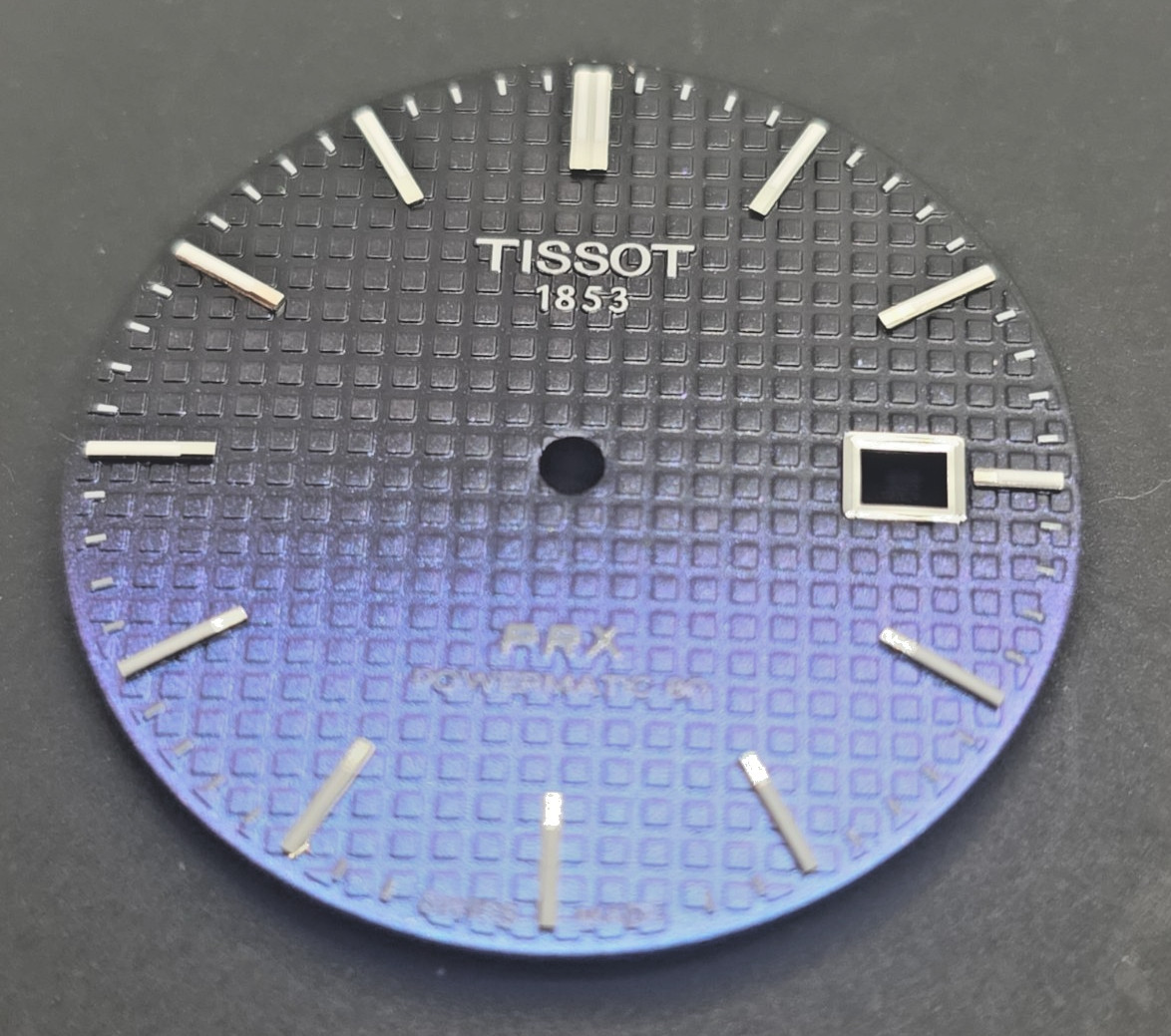Tissot PRX Gradient Powermatic 80 Original Dial New T400046697 Black/Blue