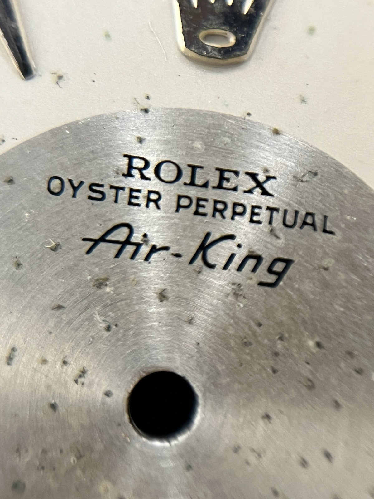 100% Orig RARE vintage Air King 1950s Rolex 5500 Super Precision Bullseye Dial