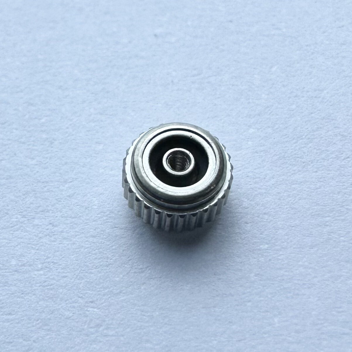 NOS ORIGINAL CROWN FOR VINTAGE SEIKO SEIKOMATIC-R, CR-220, BUSINESS-A 8306, 8346