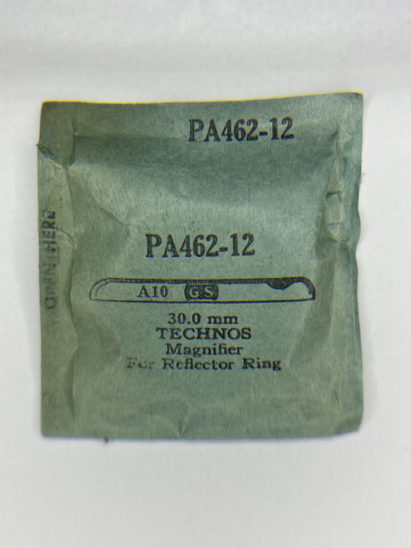 Technos With Magnifier Watch Crystal NOS PA462-12 – 30mm GS Repair Part