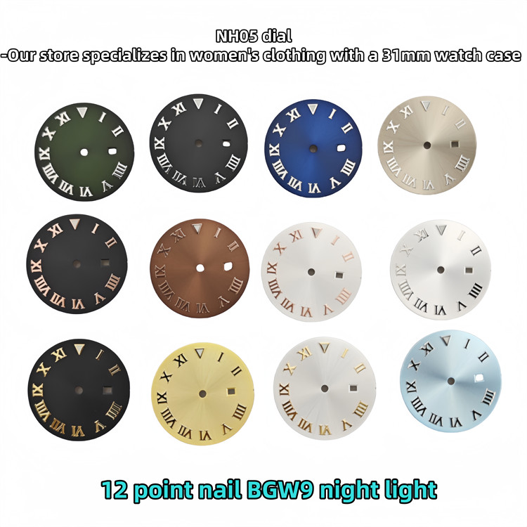 24.2mm NH05 Dial BGW9 Luminous for NH05 NH06 Movement Watch Accessories