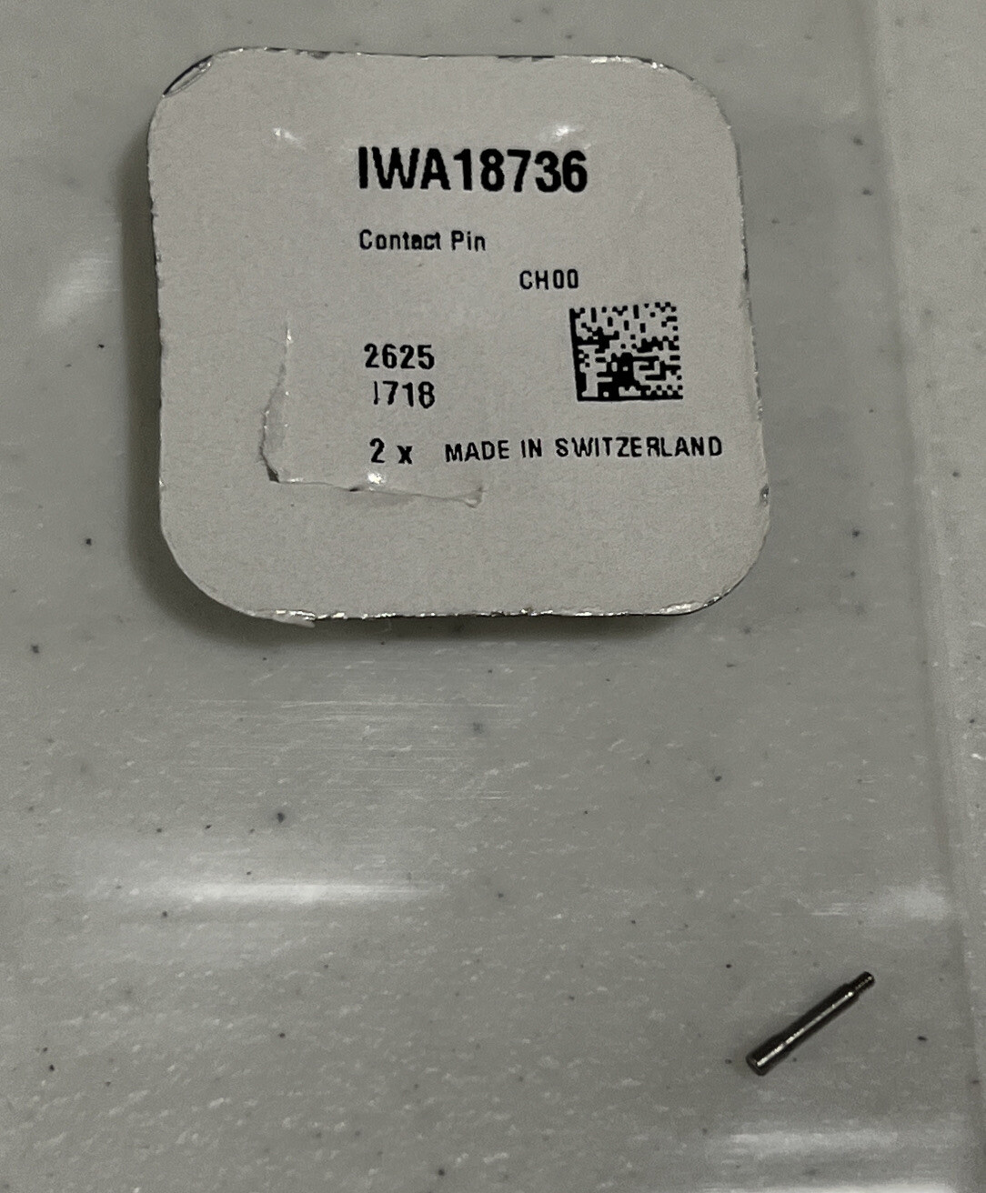 IWC Pusher Screw For Pilot Authentic Original IWA18736 3718 3786 3789 3799 Model