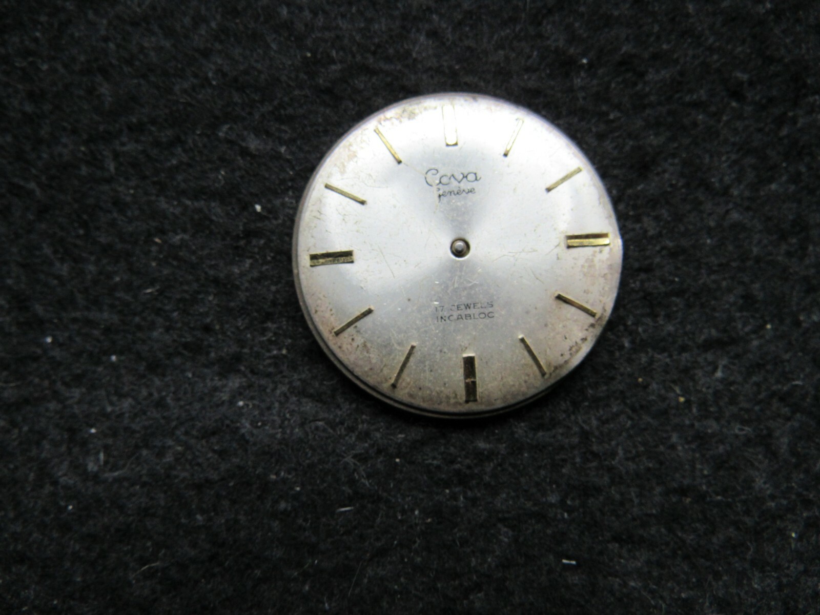 WATCHMAKER’S Estate MILUS Cova GENEVE 17J Watch for PARTS/REPAIR