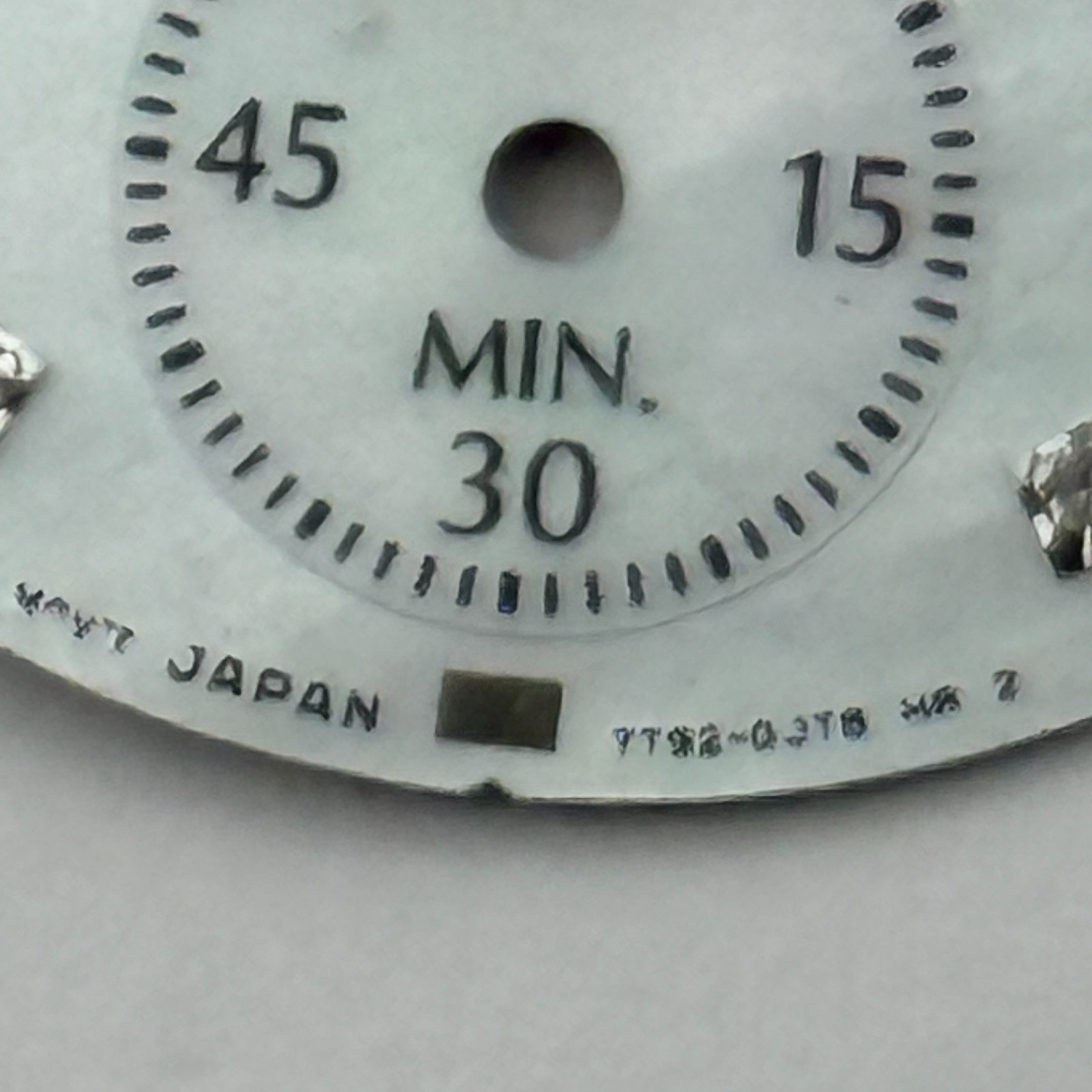 Seiko 7T92-0JT8 Watch Dial Sportura Chronograph MOP Spare Parts Repair 26.5mm