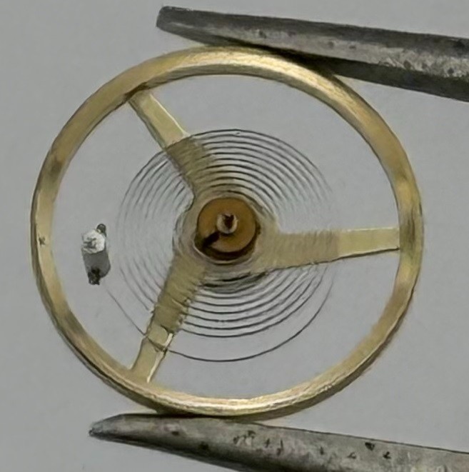 ST 69-21 Balance Wheel Complete And Spring Renata 1509 Watch Movement Parts NOS