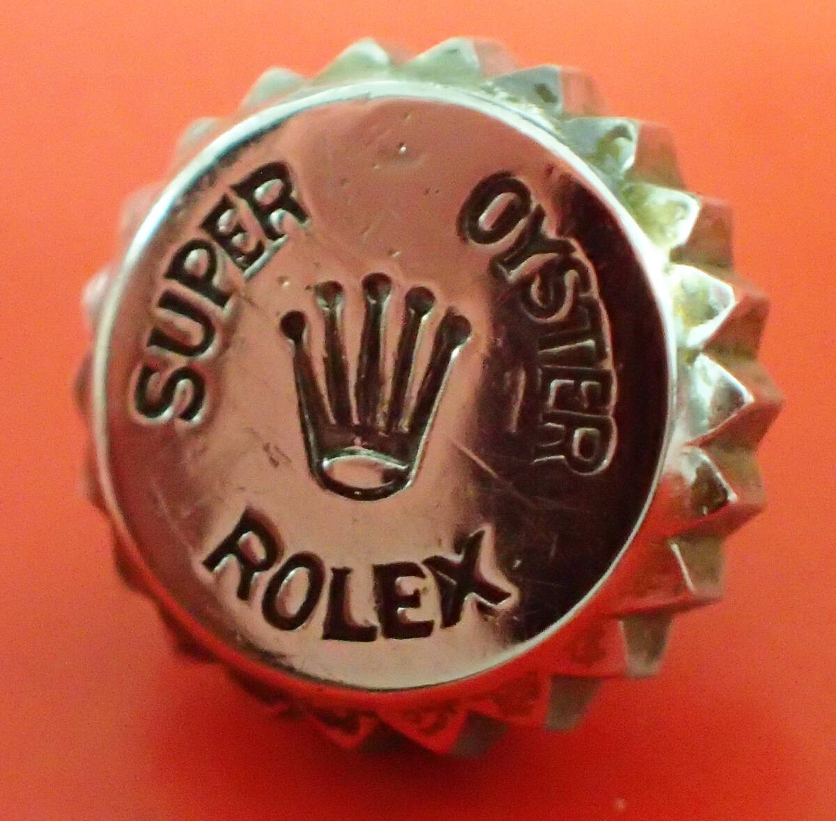 Rolex Genuine Super Oyster Crown 6mm Original Winding Part Verified Functional