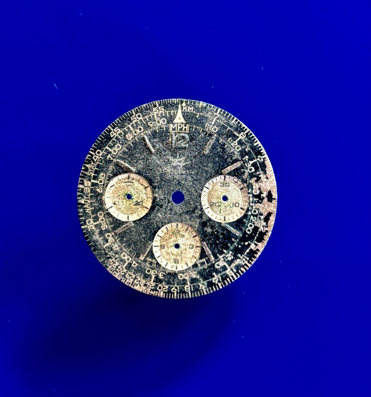 breitling navitimer 806 dial w feet