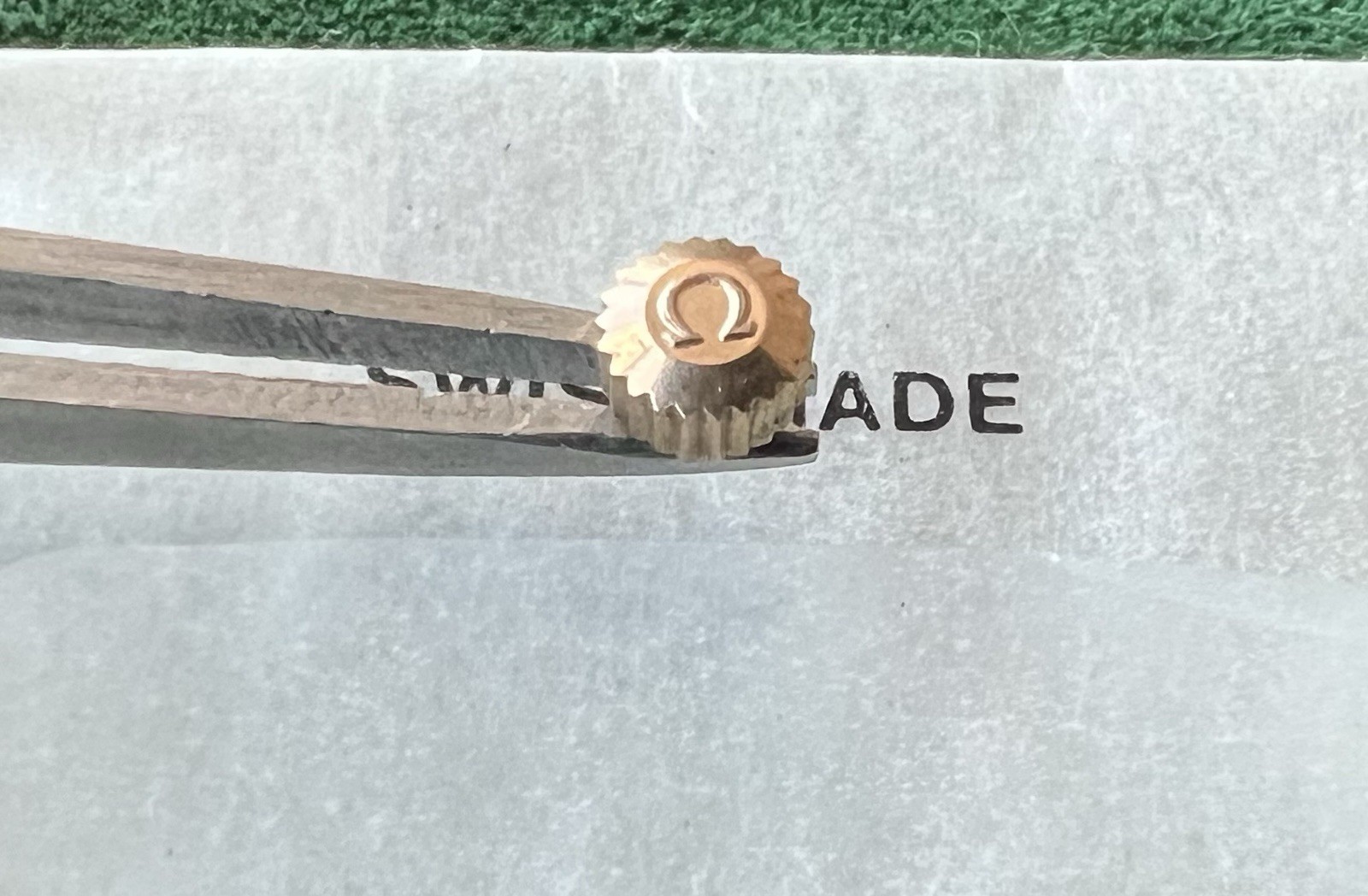 Genuine OMEGA Rose Gold Watch Crown 4.4 mm OC#1712